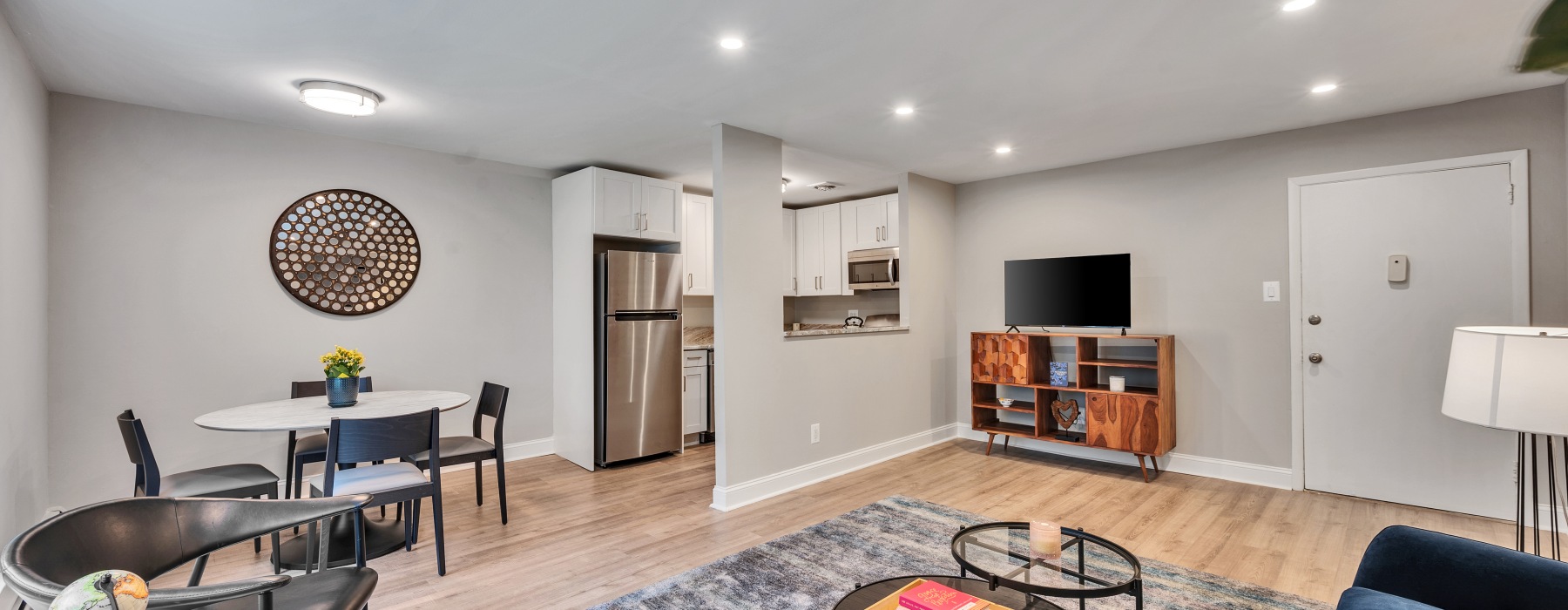 Luxe living spaces