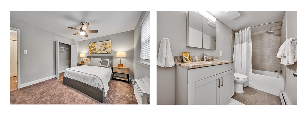 The essence of exceptional living interior rooms with bright lighting